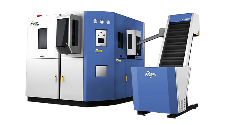 Automatic PET blow molding machine overview