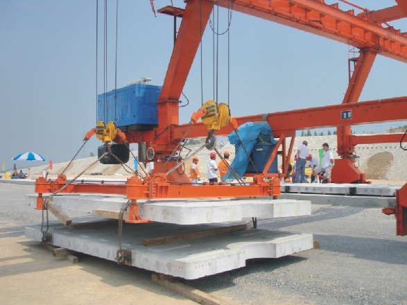 Tyre Mounted Variable Span Gantry Crane