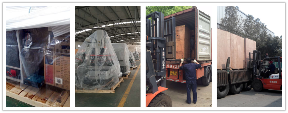 Micro hole drilling EDM machine packaged for shipping