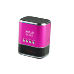 Portable Micro SD Card Speaker with Radio