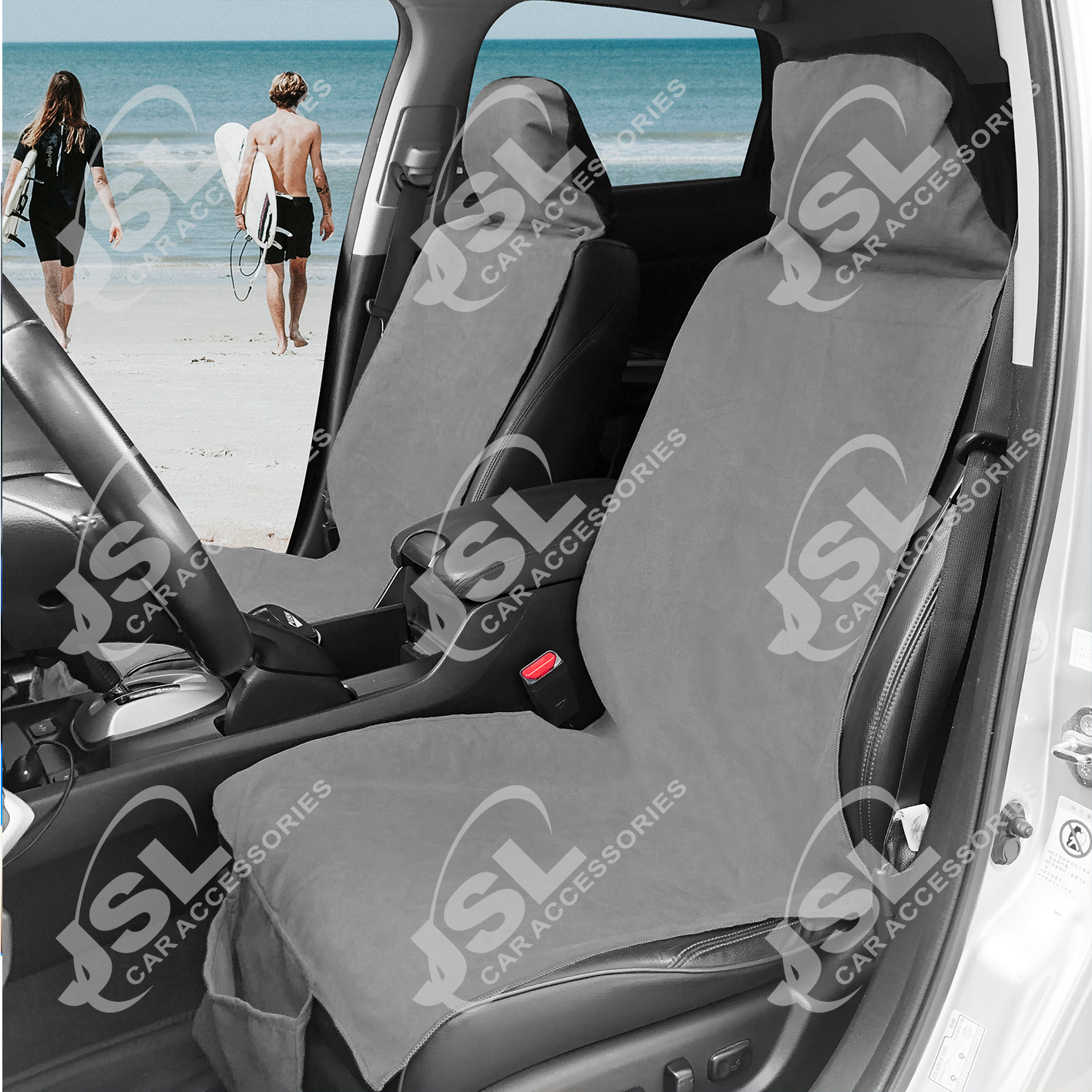 Microfiber Car Seat Cover\Towel\Protector - Image 2