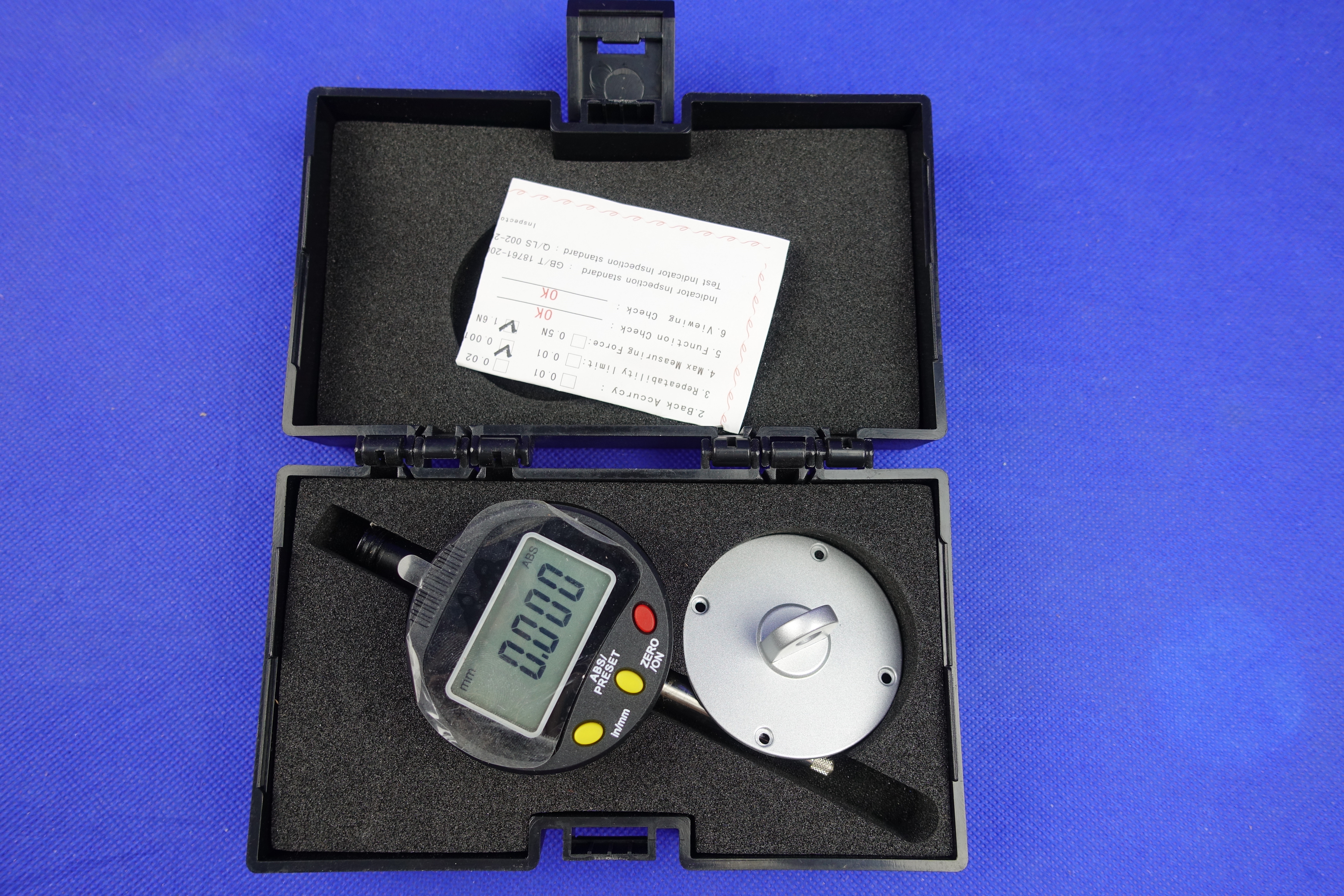 Digital Dial Indicator 0.001mm Resolution