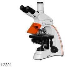 Laboratory Microscope with Adjustable Stage