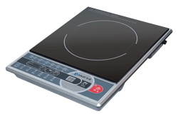 Combination Microwave Oven and Induction Cooktop