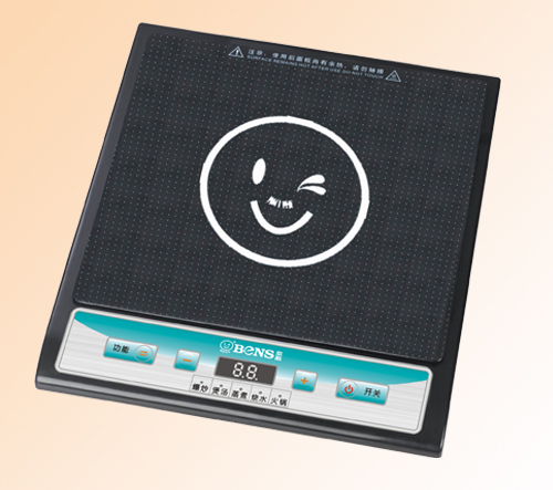 Countertop Microwave Oven with Induction Cooktop