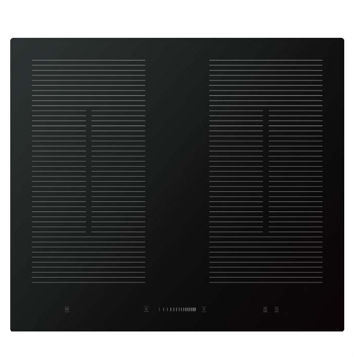 Electric Induction Cooktop with Bridge Function