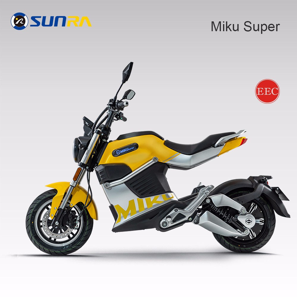 Miku super adult electric motorcycle 72V li battery e scooter - Image 2
