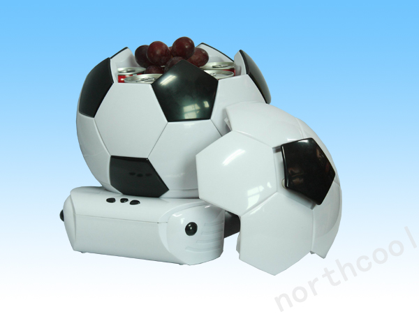 Soccer Ball Shaped Mini Fridge