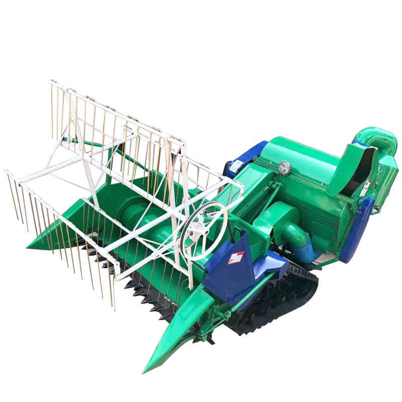 Mini 4LZ-0.8 Rice Combine Harvester - Image 2