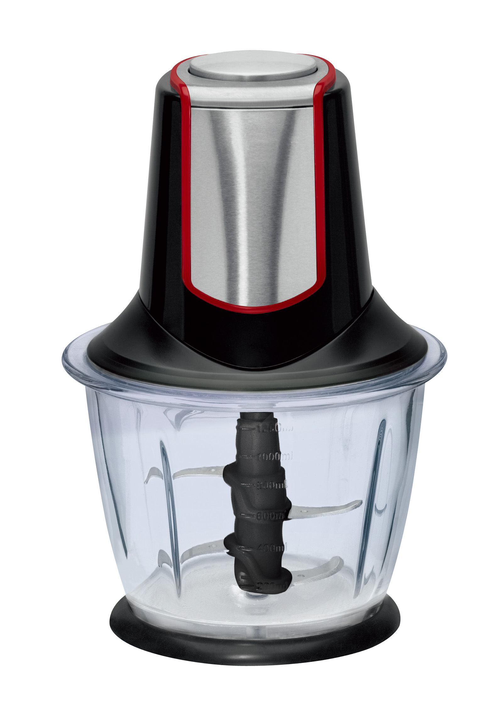 Compact Food Chopper with Measurement Bowl
