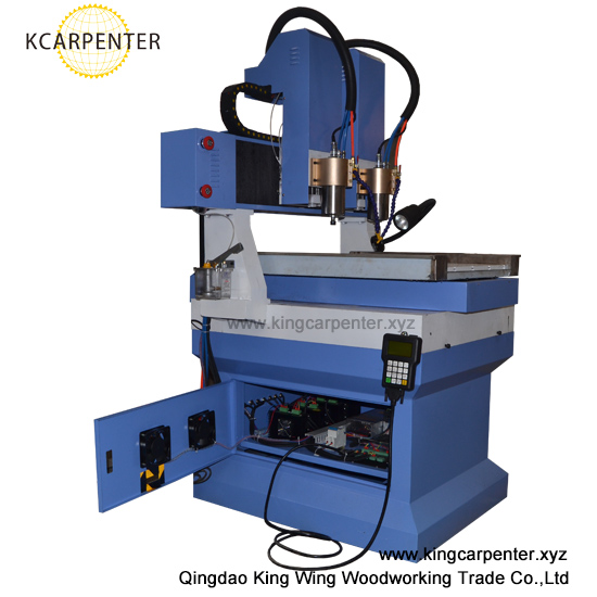 Marble Stone CNC Router with Dual Engraving Heads