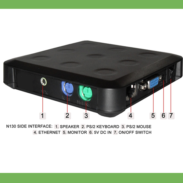 Mini computer PC stations, PC Share, Smart PC, Thin client without USB port N130 - Image 3