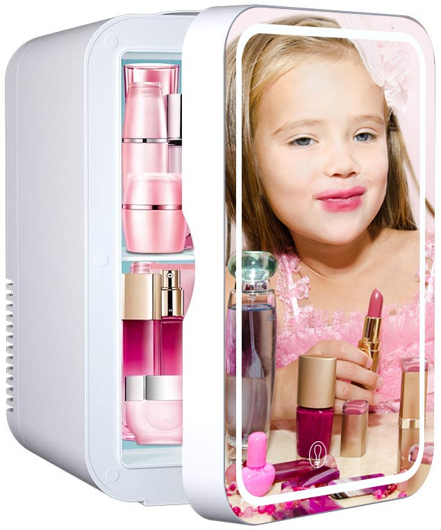 Mini Cooler with LED&Make up mirror - Image 3
