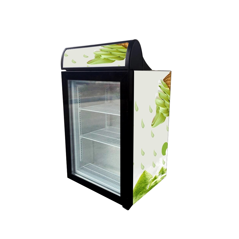 Mini Countertop Display Freezer for Ice Cream