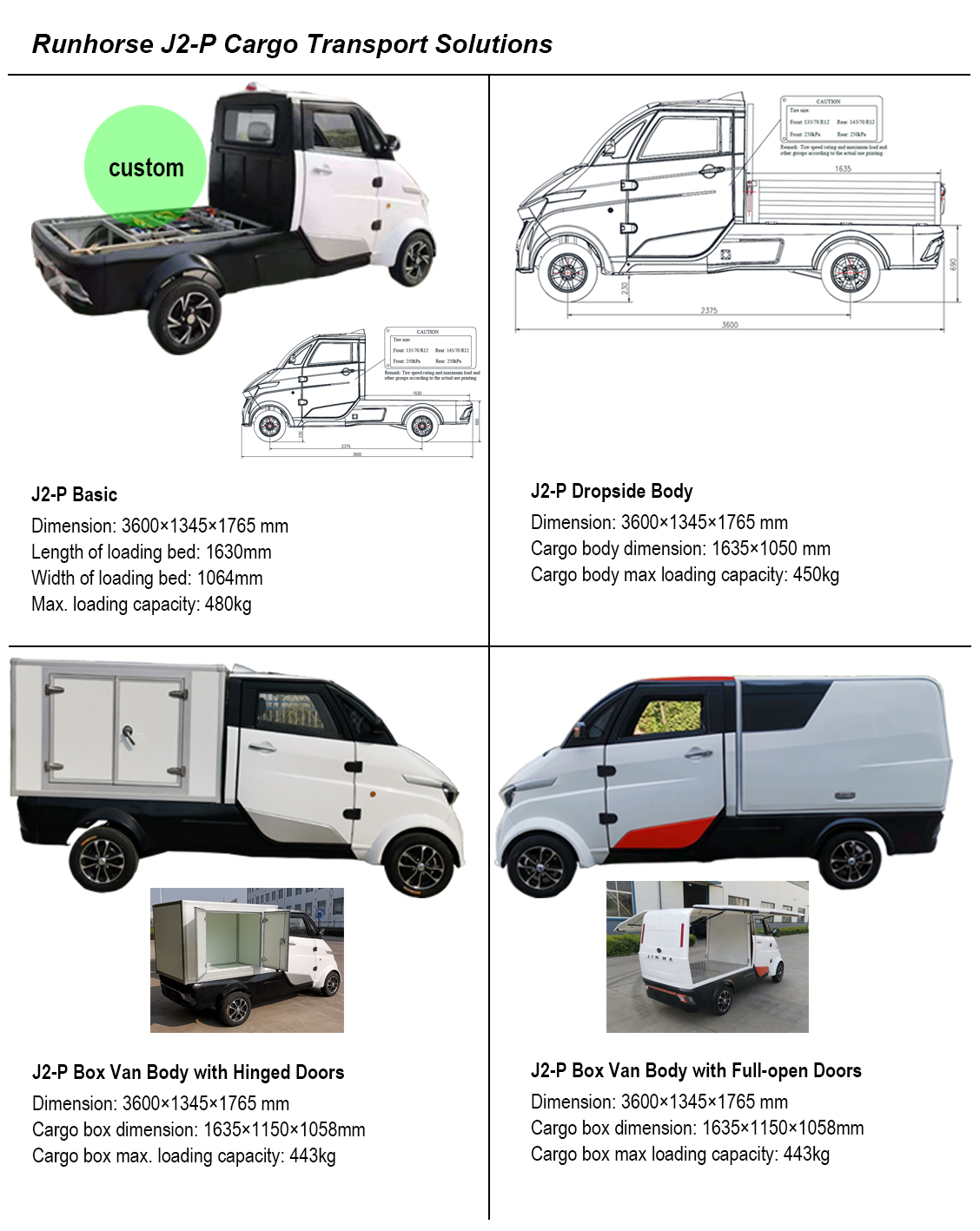 Mini Electric Car for Cargo Transport - Image 2
