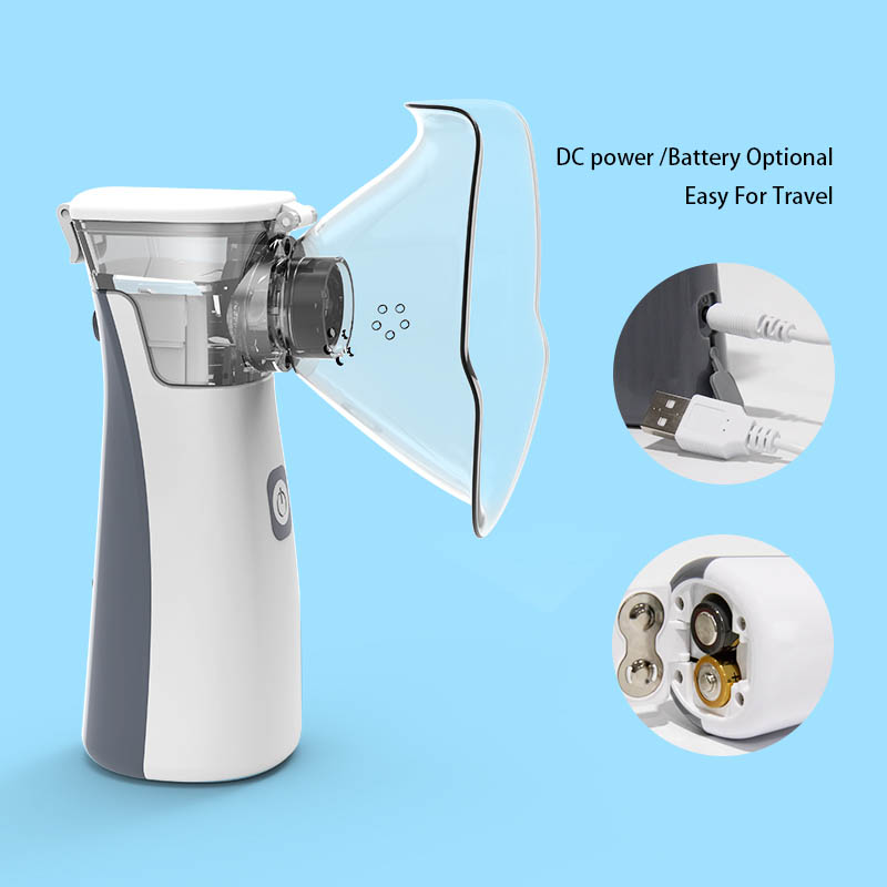 Mini Handheld Steam Compressor Humidifier Inhaler Mesh Nebulizer - Image 2