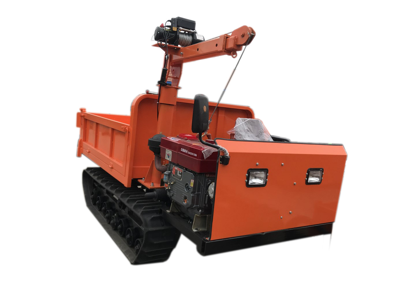 Mini hydraulic crane factory construction 3ton crawler crane with low price - Image 3