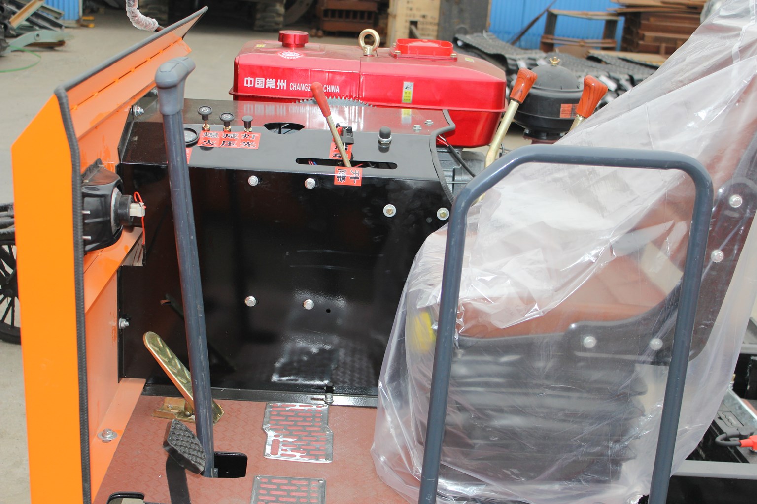 Mini hydraulic crane factory construction 3ton crawler crane with low price - Image 2