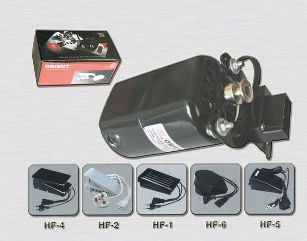 Miniature Electric Motor for Sewing Machines