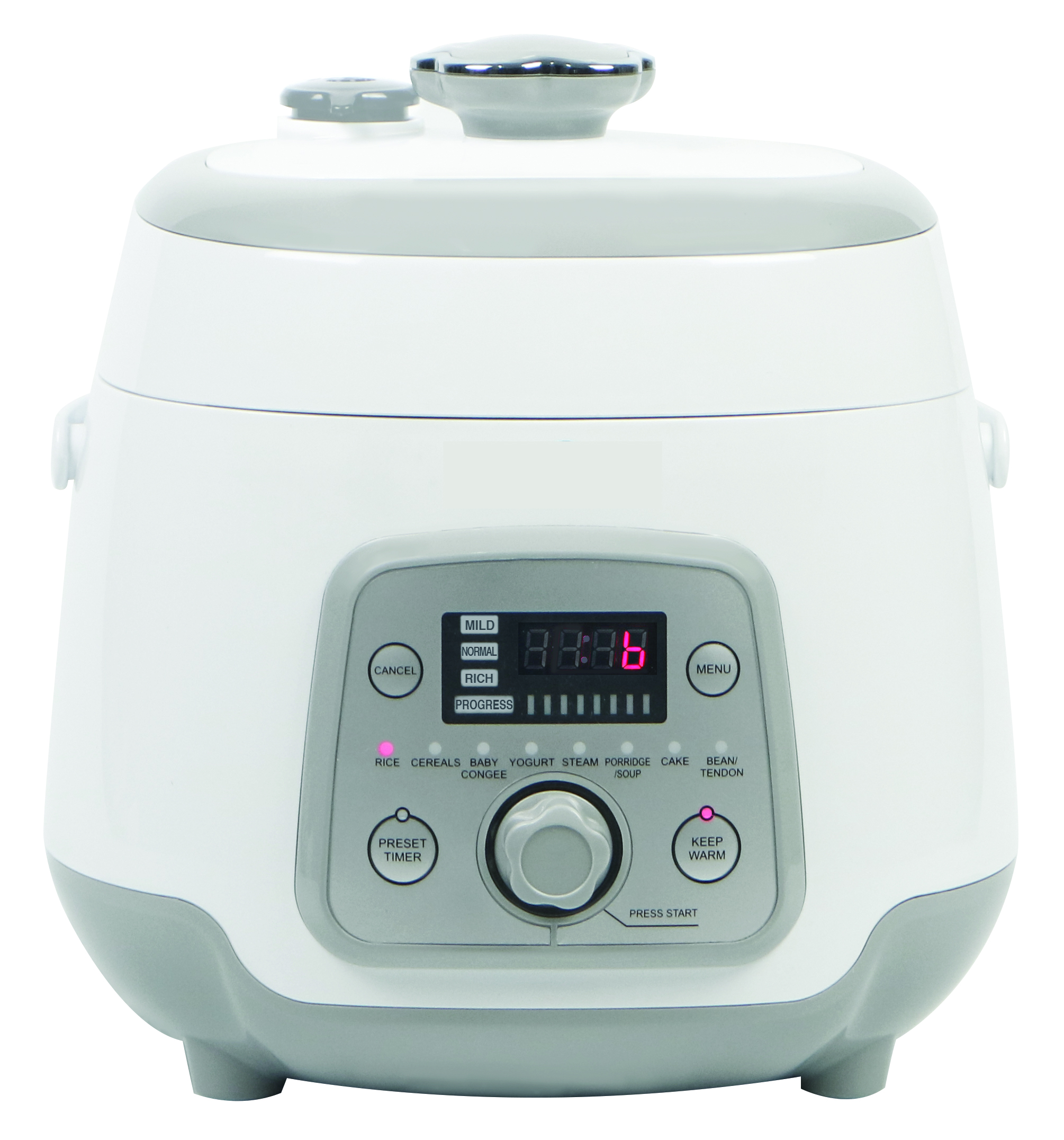 Compact Multi-Program Electric Pressure Cooker