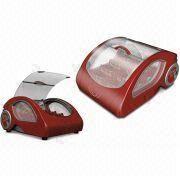 Compact Personal Refrigerator with Transparent Lid