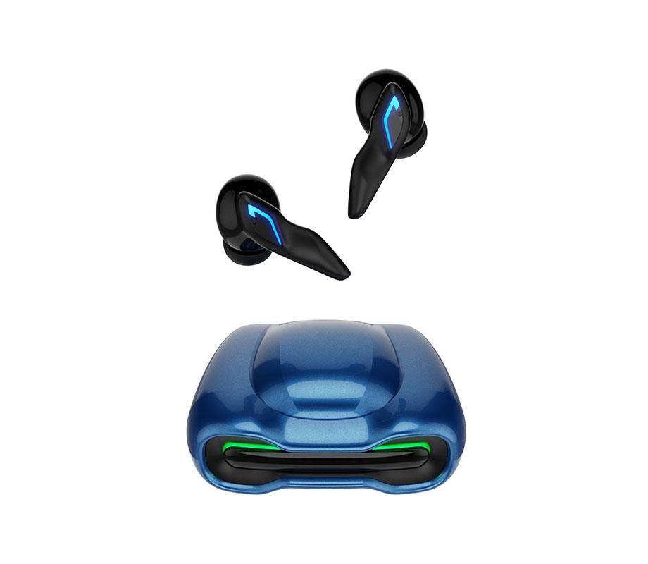 Earphones with charging case