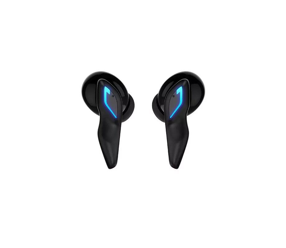 Wireless earbuds in a lifestyle setting