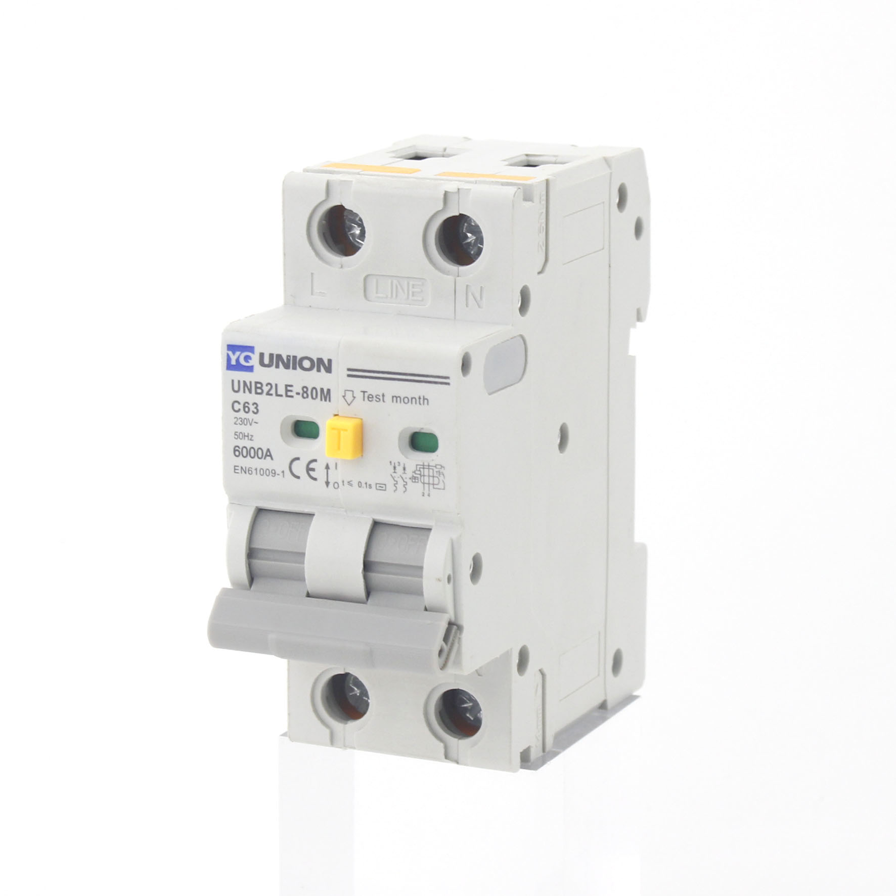 Miniature Circuit Breaker, 1P+N, 6kA