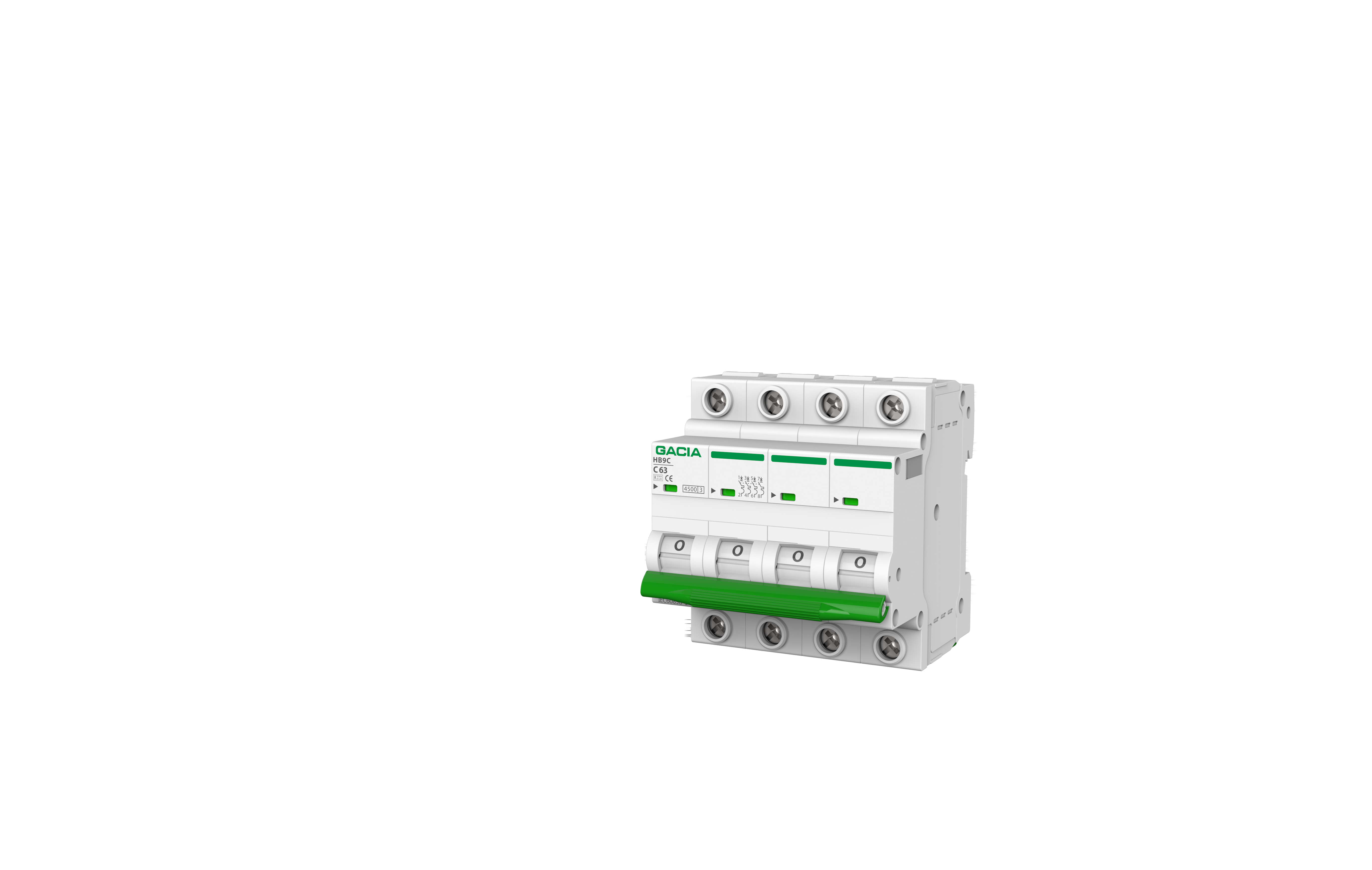 Miniature Circuit Breaker with 6kA Breaking Capacity