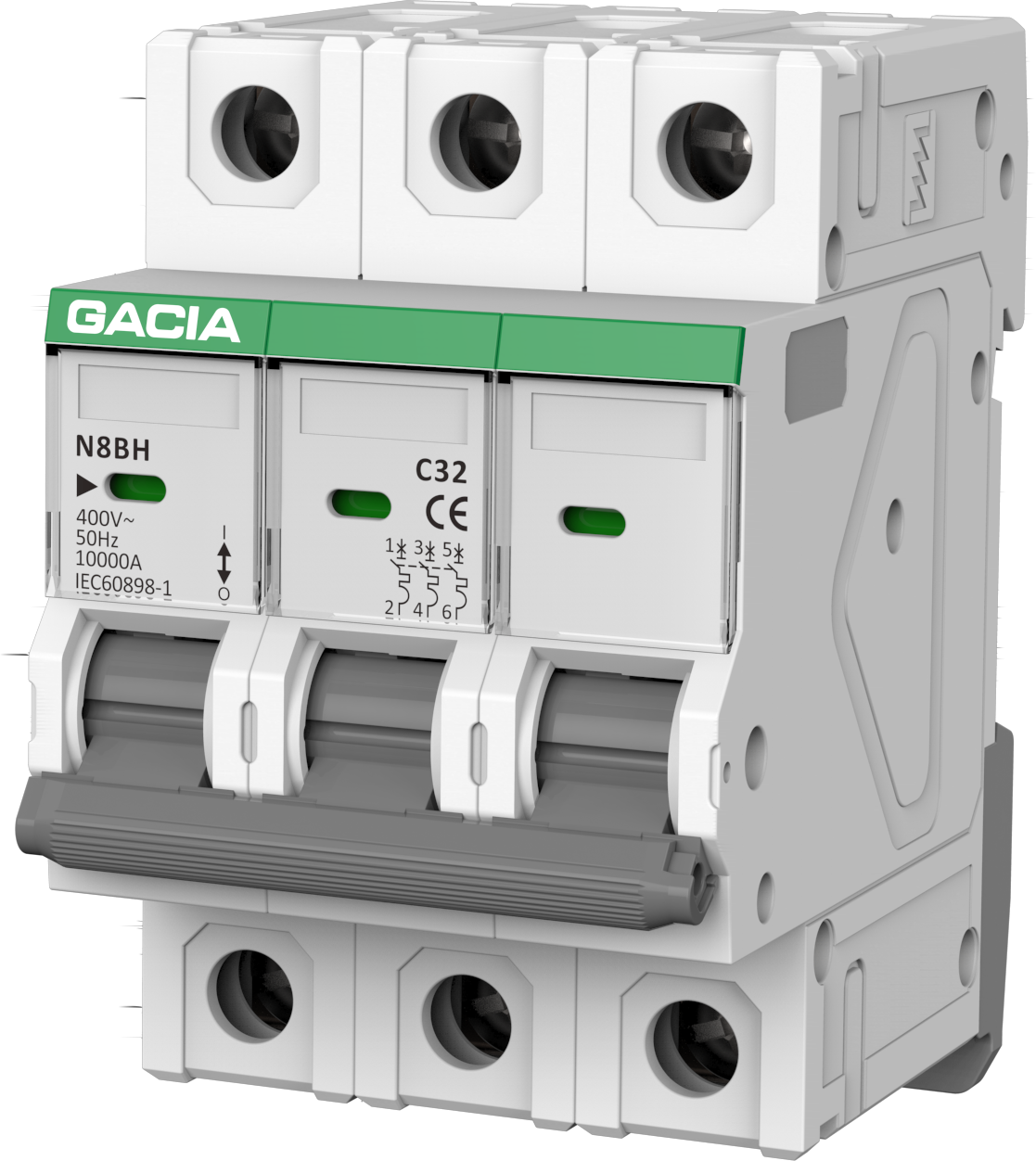 Miniature Circuit Breaker 10kA Breaking Capacity