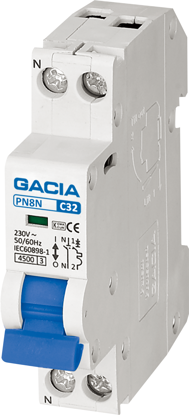 Miniature Circuit Breaker with 4.5kA Breaking Capacity