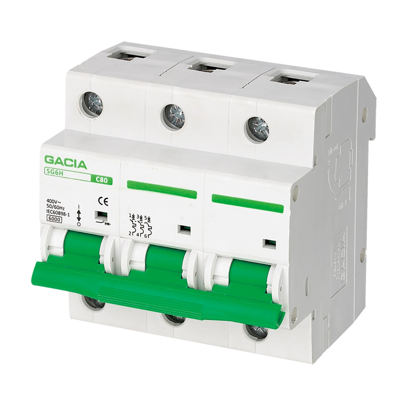 Miniature Circuit Breaker with 6kA Breaking Capacity