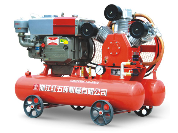 Used Industrial Piston Air Compressor for Mining Applications
