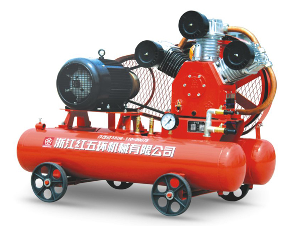 Industrial Wheeled Piston Air Compressor