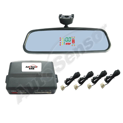 Rearview Mirror Parking Sensor System