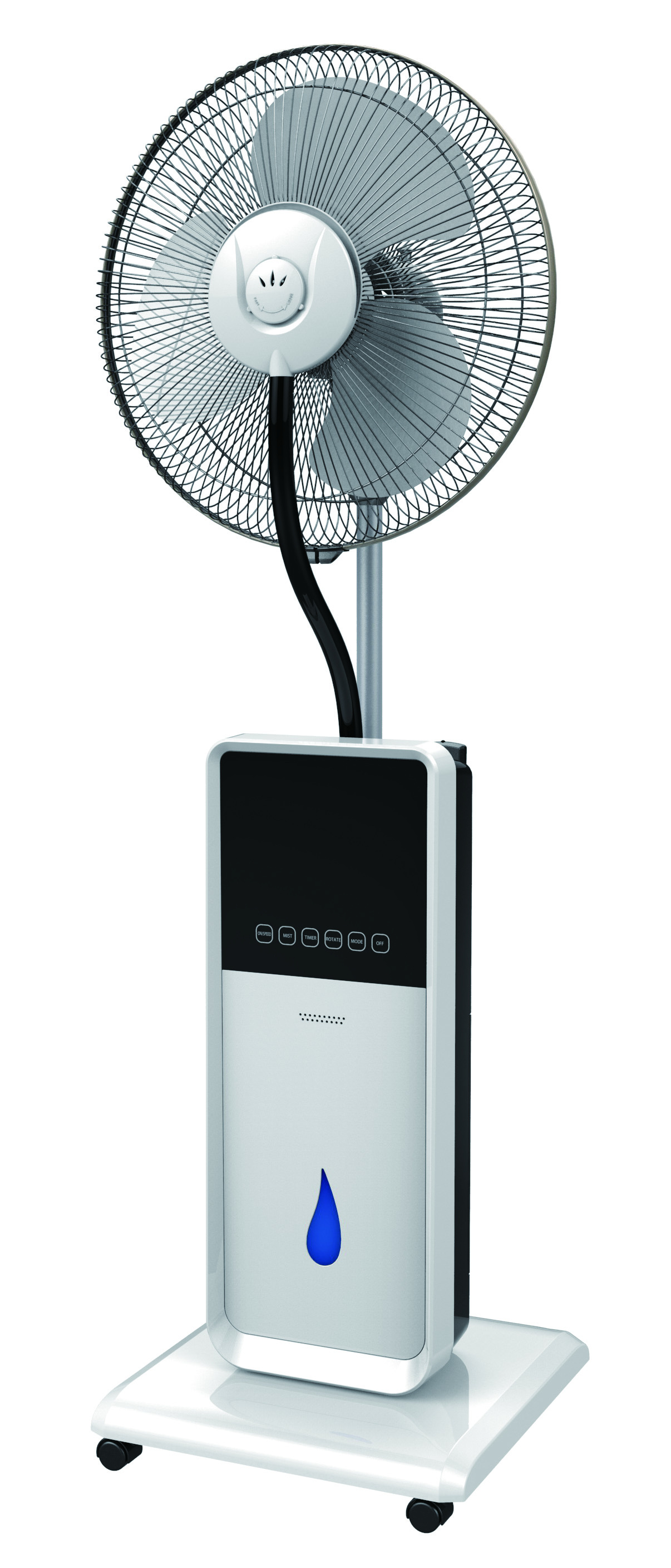 Misting Pedestal Fan with Adjustable Settings