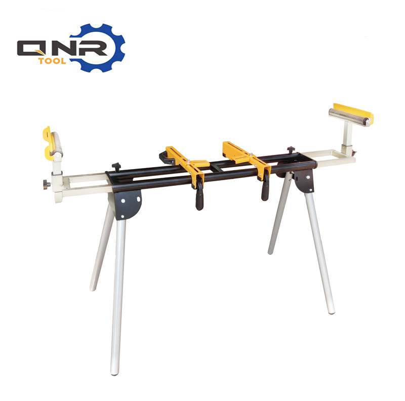 Miter Saw Stand with Adjustable Rollers