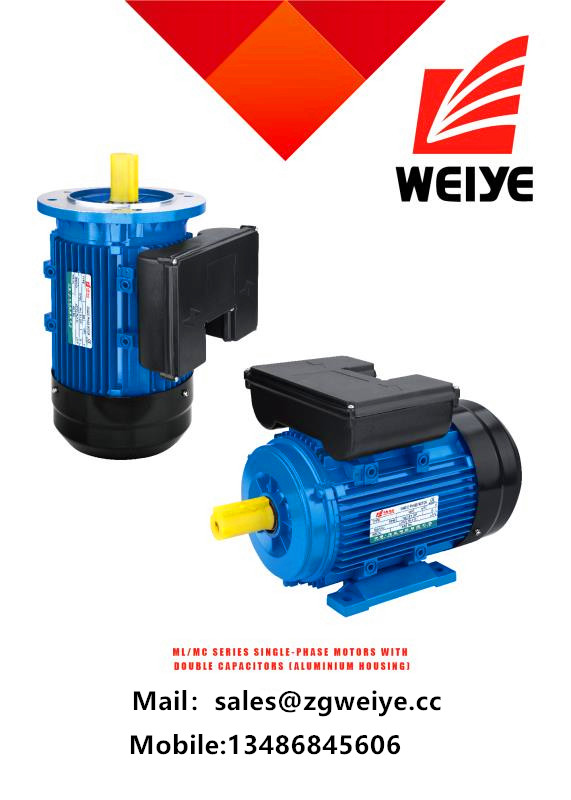 ML SERIES TWO CAPACITOR SINGLE PHASE ELECTRIC MOTOR - Image 3