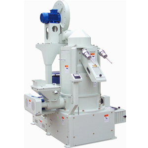 Vertical Emery Roll Grain Whitener