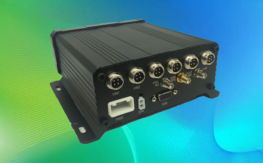 4-Channel HDD Mobile Digital Video Recorder with ADAS and DMS
