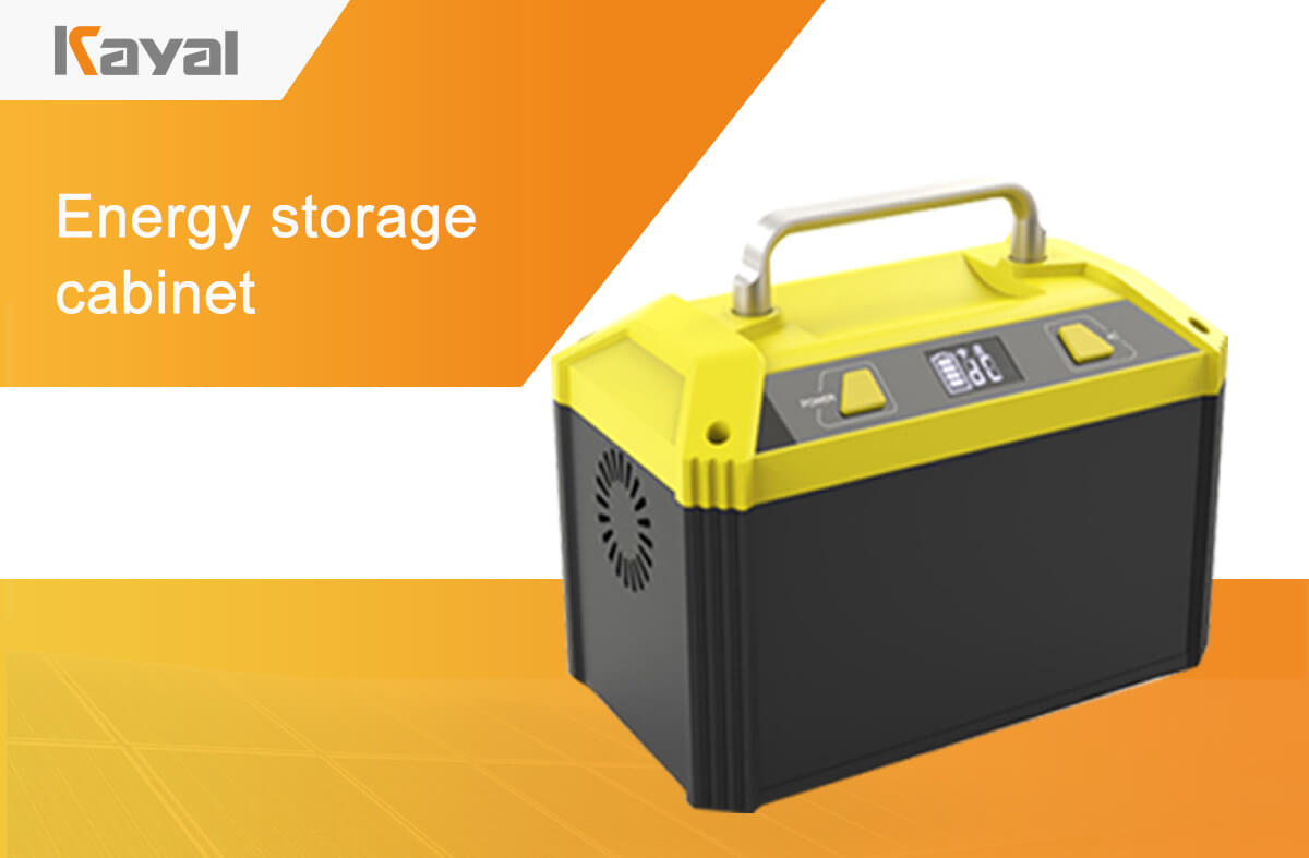 Portable power station showing top panel with digital display and handle