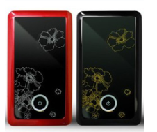 Classic Feature Phone with Floral Design