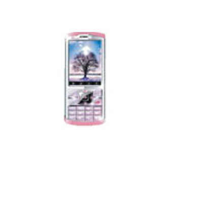 Pink Slider Feature Phone with Color Display