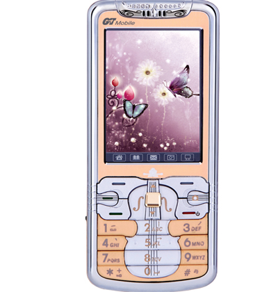 Feature Mobile Phone with Violin Keypad