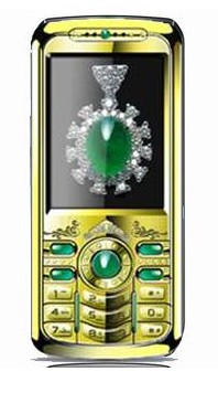 Ornate Feature Phone with Keypad