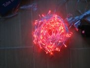 Red LED Decorative String Lights