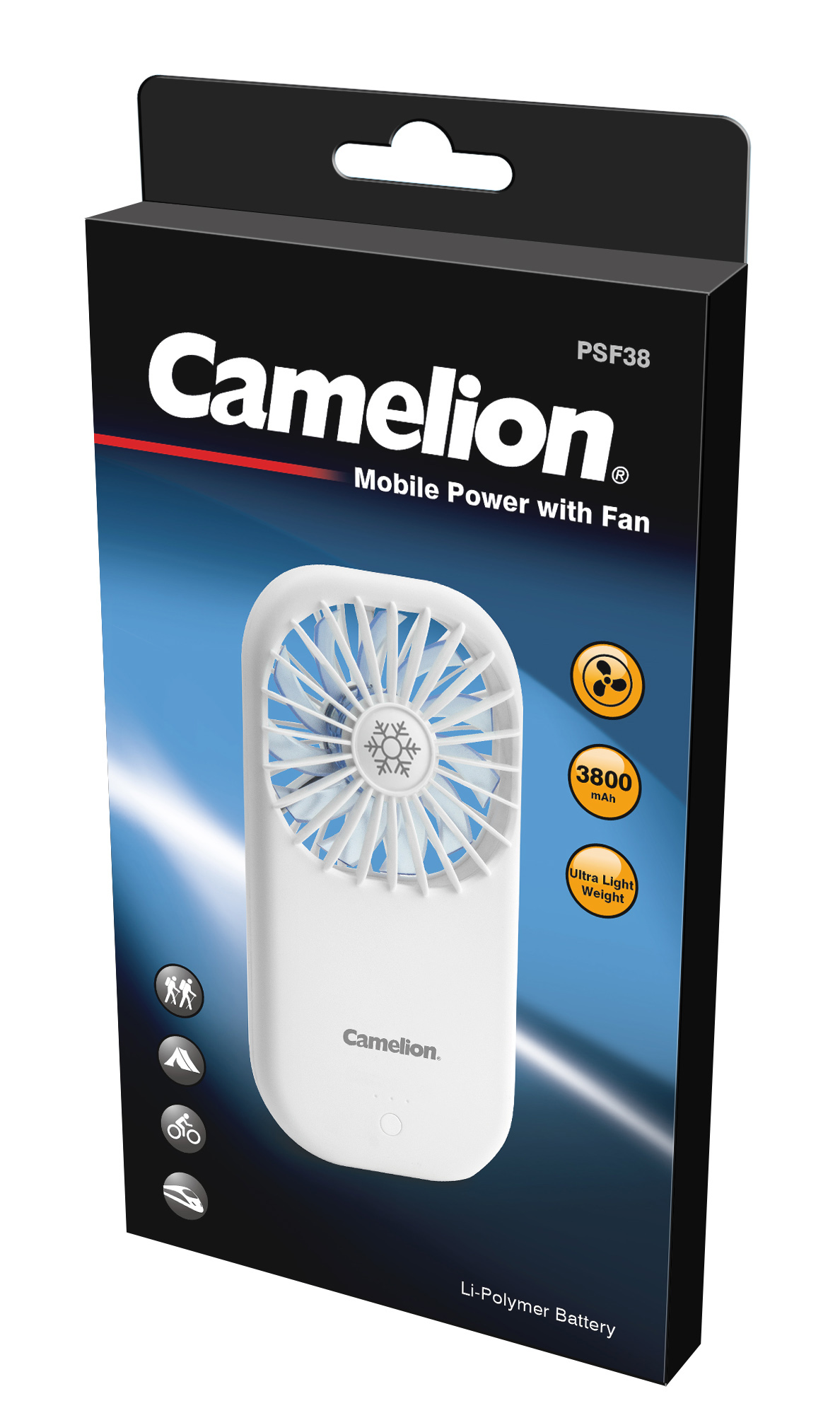 Portable Handheld Rechargeable Fan with Power Bank