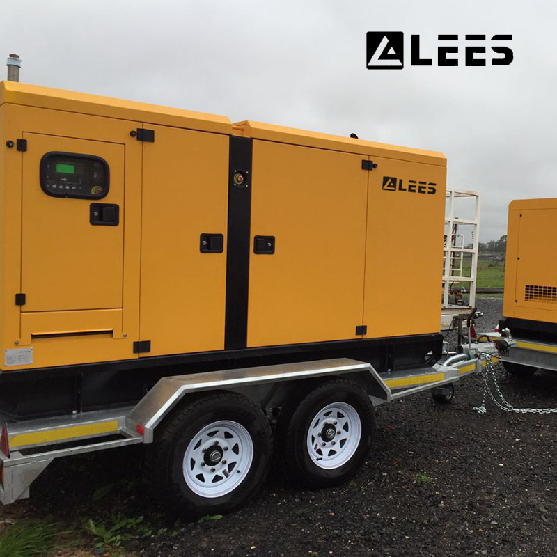 Mobile Trailer Diesel Generator Set
