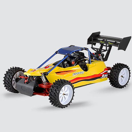 Off-Road RC Car with Knobby Tires