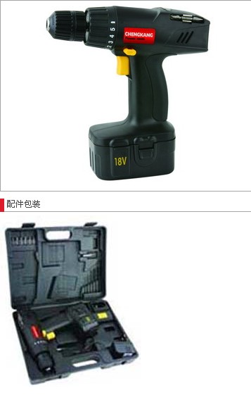 Cordless Drill Driver Kit with Battery and Accessories